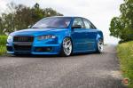Audi RS4 Sedan on Vossen Wheels (CG-205) 2018 года